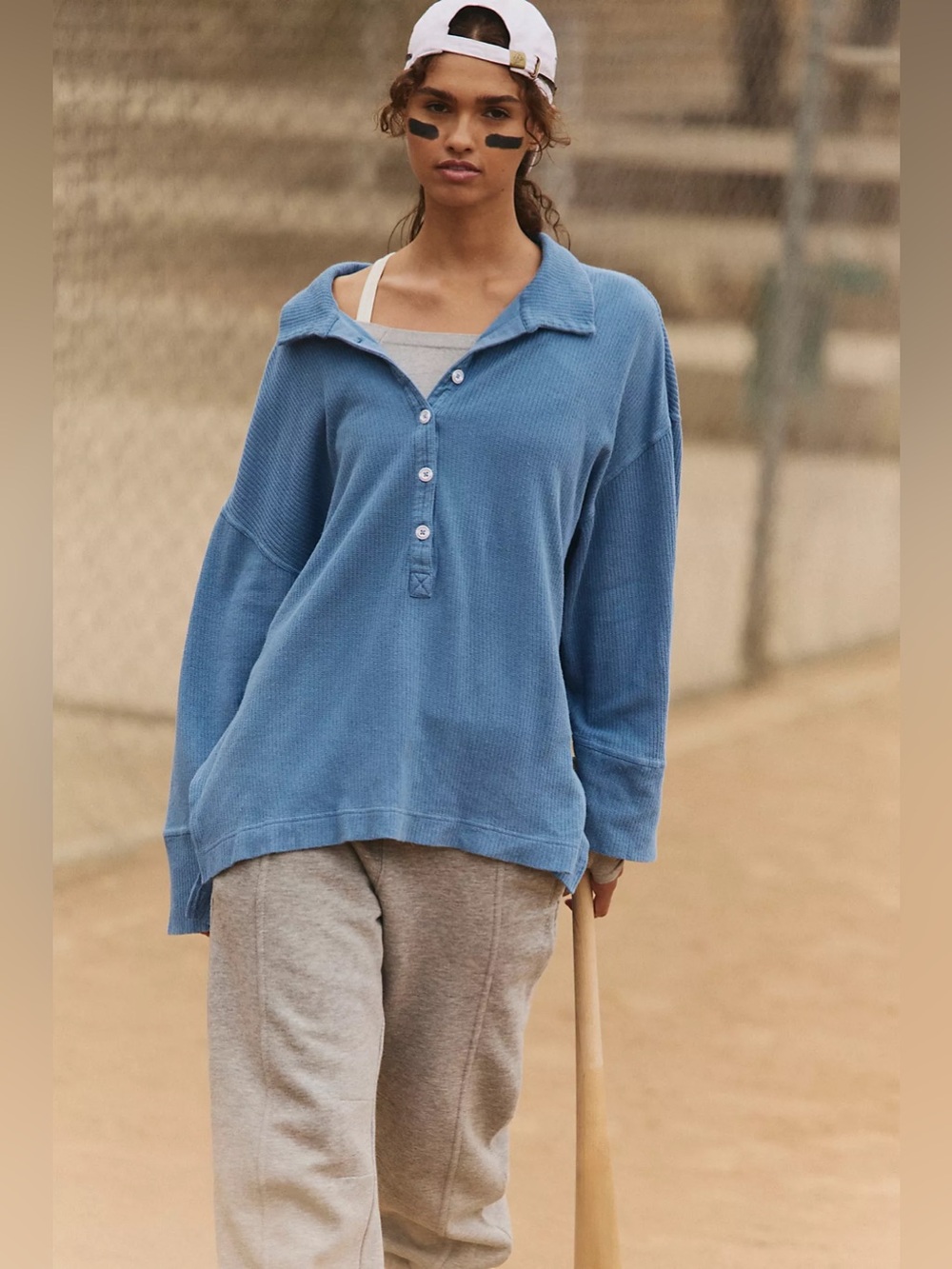 NWT! FP Free People Movement Buttoned Up Layer Sz Medium